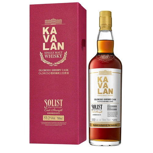 Kavalan Solist Oloroso Sherry Single Cask Strength Australian Release