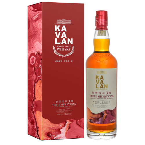 Kavalan Triple Sherry Cask Matured Single Malt Whisky