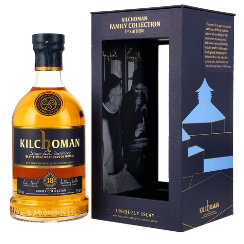 Kilchoman Family Collection - 18 Years Old Bourbon Cask Islay Single Malt Scotch Whisky