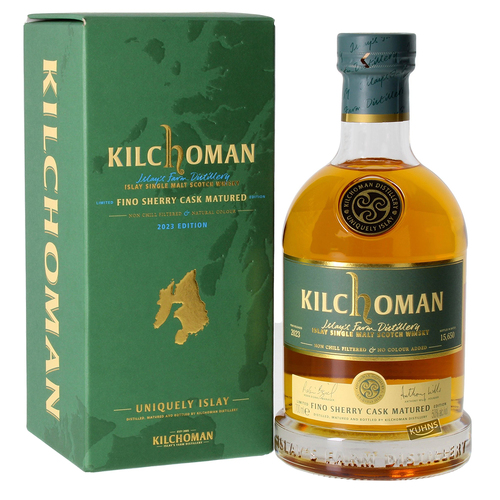 Kilchoman Fino Sherry Cask 2023 Special Release Single Malt Whisky