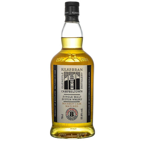 Kilkerran 8 Year Old Bourbon Cask Matured 2023 Release Single Malt Whisky