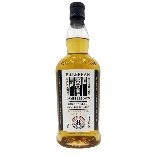 Kilkerran 8 Year Old Bourbon Cask Matured 2025 Release Single Malt Whisky