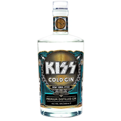 KISS Cold New York Style Premium Distilled Gin 