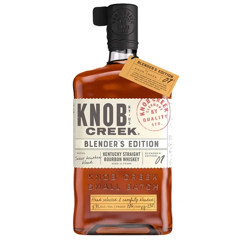 Knob Creek 10 Year Old Blender's Edition 01 Kentucky Straight Bourbon Whiskey