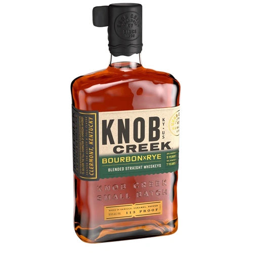 Knob Creek Bourbon X Rye Limited Edition Small Batch Kentucky Straight Whiskey