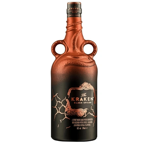 Kraken Black Spiced Rum Unknown Deep Copper Scar Limited Edition 