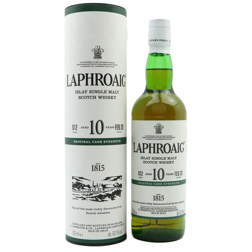 Laphroaig 10 Year Old Cask Strength Batch 012 Single Malt Whisky