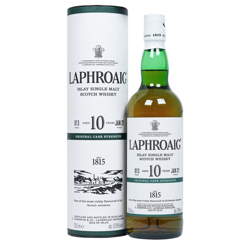 Laphroaig 10 Year Old Cask Strength Batch 013 Single Malt Whisky