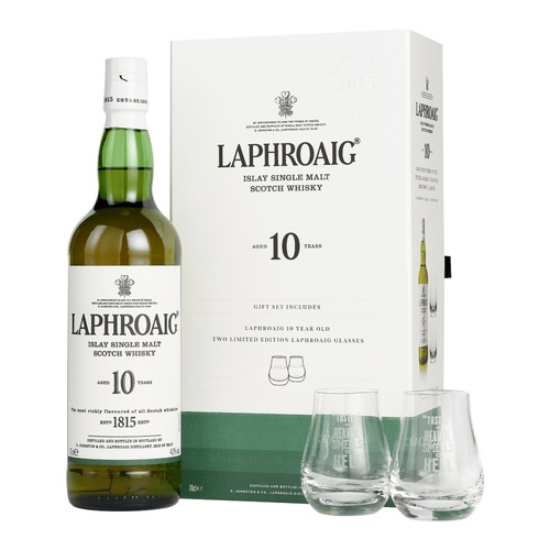 Laphroaig 10 Year Old Single Malt Whisky