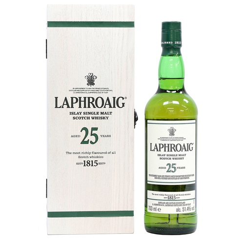 Laphroaig 25 Year Old Cask Strength 2019 Release Single Malt Whisky