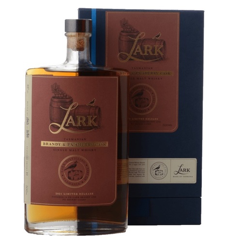 Lark Brandy & PX Sherry Cask Single Malt Whisky