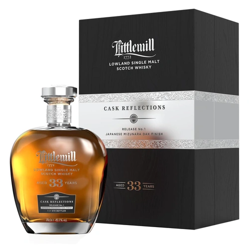 Littlemill 33 Year Old Cask Reflections Release 1 Mizunara Oak Finish
