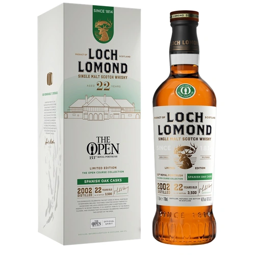 Loch Lomond 22 Year Old Open Course Collection 2025 Royal Portrush