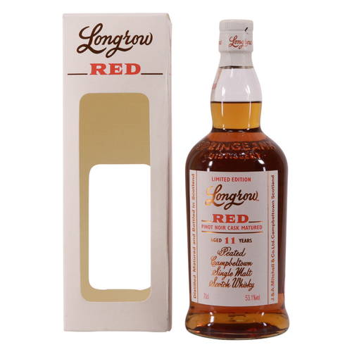 Springbank Longrow 11 Year Old Red Pinot Noir Cask Matured