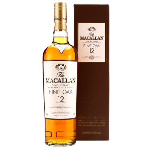 Macallan 12 Year Old Fine Oak pre-2008 Single Malt Whisky