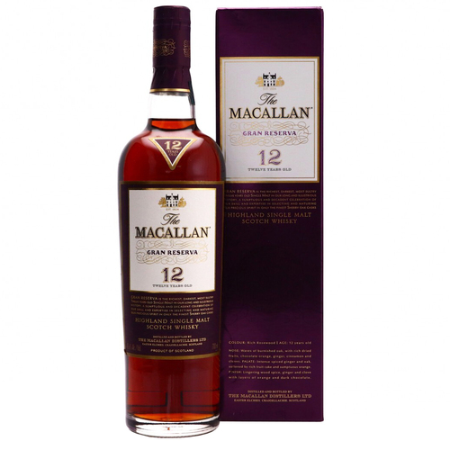 Macallan 12 Year Old Gran Reserva Single Malt Whisky