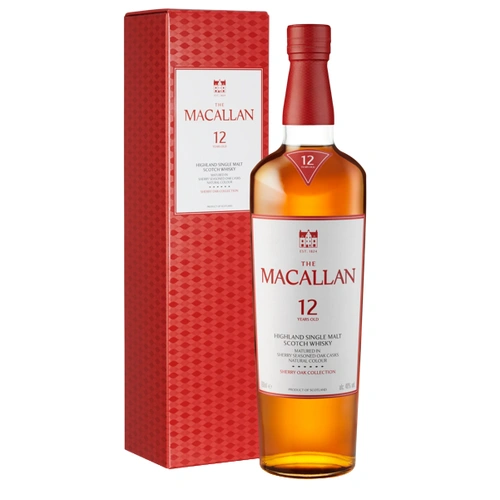 Macallan 12 Year Old Sherry Oak Single Malt Whisky
