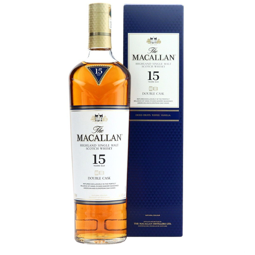 Macallan 15 Year Old Double Cask Single Malt Whisky