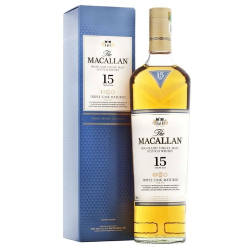 Macallan 15 Year Old Triple Cask Single Malt Whisky