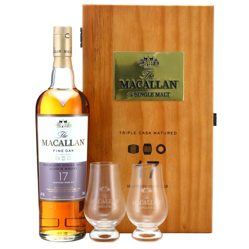 Macallan 17 Year Old Fine Oak Gift Pack