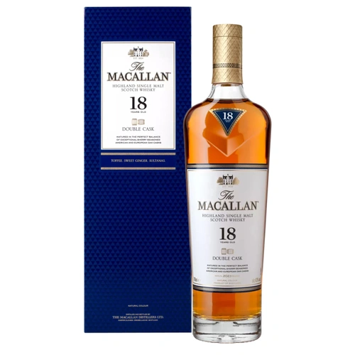 Macallan 18 Year Old Double Cask Single Malt Whisky
