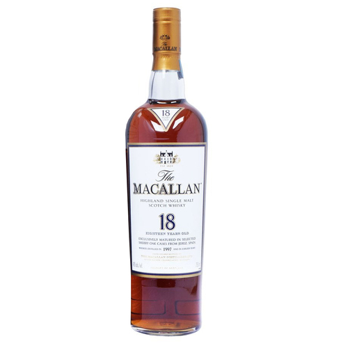 Macallan 18 Year Old Sherry Oak 1997 Edition Single Malt Whisky
