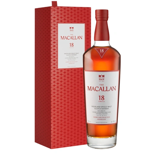 Macallan 18 Year Old 2026 Sherry Oak Single Malt Whisky