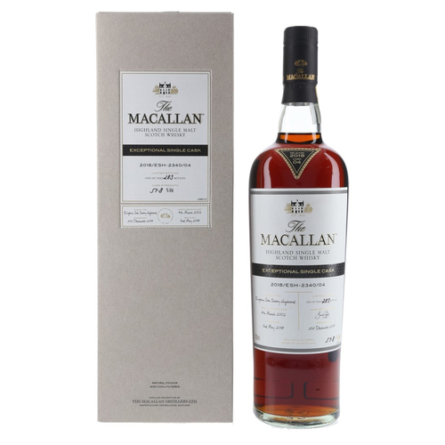 Macallan 2002 Exceptional Cask 2340-04 2018 Release 16 Year Old