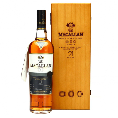 Macallan 21 Year Old Fine Oak Single Malt Whisky