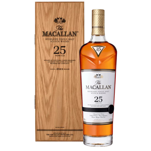Macallan 25 Year Old 2023 Sherry Oak Single Malt Whisky