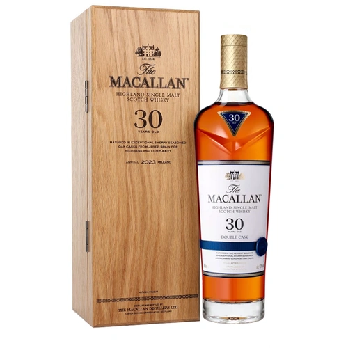Macallan 30 Year Old Double Cask 2023 Release Single Malt Whisky