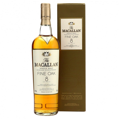Macallan 8 Year Old Fine Oak Single Malt Whisky