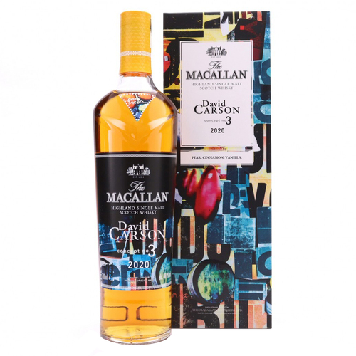 Macallan Concept Number 3 David Carson Single Malt Whisky