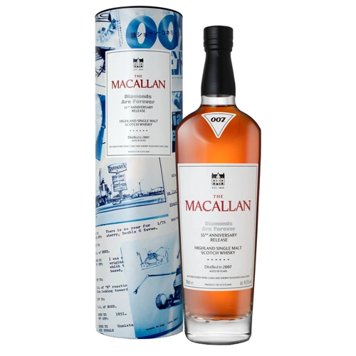Macallan Diamonds Are Forever 55th Anniversary Release 18 Year Old Single Malt Whisky