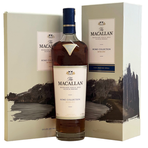 Macallan Home Collection The River Spey with Prints Single Malt Whisky