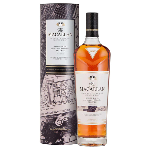 Macallan James Bond 60th Anniversary Release Decade III