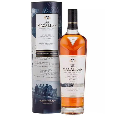 Macallan James Bond 60th Anniversary Release Decade VI