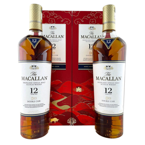 Macallan 12 Years Double Cask 2x700ml Year of the Ox