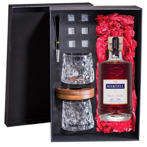 Martell Blue Swift Gift Box