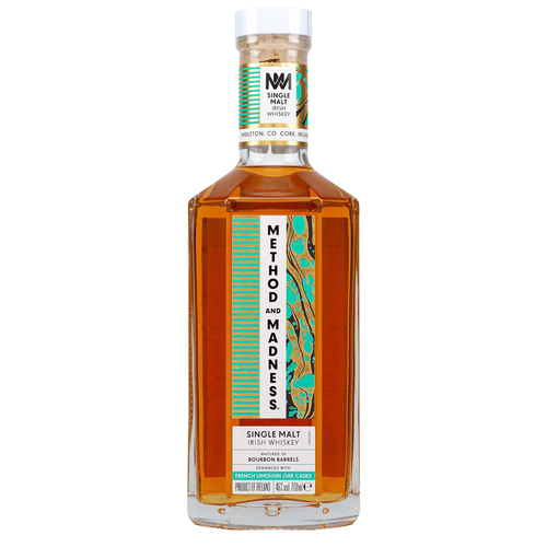 Method and Madness 14 Year Old French Limousin Oak Cask Finish Single Malt Irish Whiskey