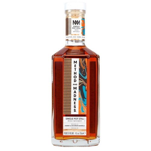 Method and Madness Single Pot Still French Chestnut Finish Irish Whiskey