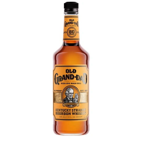 Old Grand-Dad High Rye 80 Proof Kentucky Straight Bourbon Whiskey