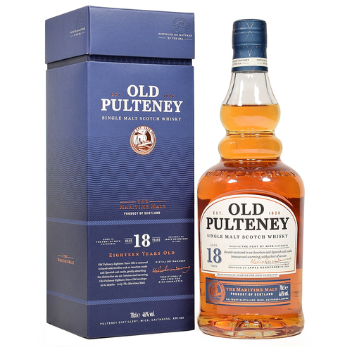 Old Pulteney 18 Year Old Single Malt Whisky