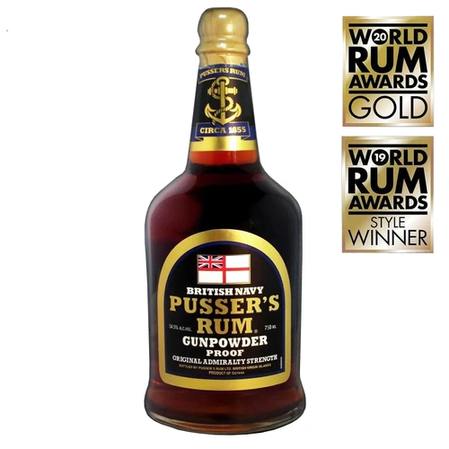 Pusser’s Gunpowder Proof British Navy Rum