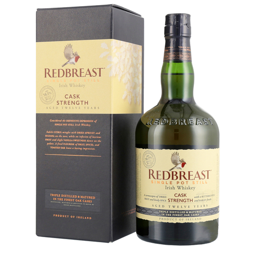 Redbreast 12 Year Old Single Pot Still Cask Strength Irish Whiskey