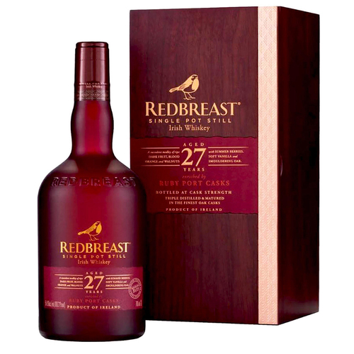 Redbreast 27 Year Old Single Pot Still Cask Strength Irish Whiskey