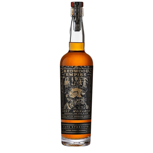 Redwood Empire Lost Monarch Cask Strength Small Batch Bourbon and Rye Whiskey