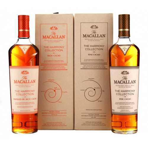 Macallan The Harmony Collection Fine Cacao and Rich Cacao Bundle