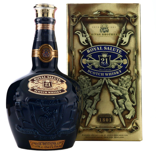 Chivas Royal Salute 21 Years Old The Blue Wade Flagon 1L