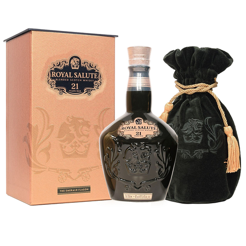 Chivas Royal Salute 21 Years Old The Emerald Flagon